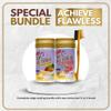 EBIN NEW YORK Hair Wax Stick  24 Hour Edge Tamer Sleek Hair Wax Stick - Mango (2.7oz) and Peaches (2.7oz) Bundle with 24hour Edge Tamer 3-IN-1 Brush & Comb  Smooth Styling Set  Gift Set (3 Items) view 2