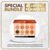 EBIN NEW YORK Eyebrow Pencils For Women Coral Oasis Eyeshadow Palette Bundle With 1x Secret Of Pharaoh Dual Eyebrow Natural Black Matte & Shimmer Shadows Gift Set  (2 Items) view 2