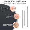 Titanium Alloy Pimple Popper Tool kit Blackhead Remover Comedone Extractor Kit with Box for Easily Remove blackheads, Acne, Blemishes, Whiteheads, pimples and Papules from The face and Bonus Gift view 3