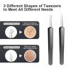 Pimple Popper Tool kit Blackhead Remover Comedone Extractor Kit with Box for Easily Remove blackheads, Acne, Blemishes, Whiteheads, pimples and Papules from The face and Bonus Gift -7pcs view 3