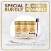 Hair Wax StickVegan Hair Sleek Stick  Rose Water, Unscented, and Colored Dark Brown (2.7oz each) Bundle with 24hour Edge Tamer 3-IN-1 Brush & CombEdge Control & Styling Support Gift Set (4 Items) view 2