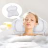Bath Pillows for Tub | Bath Tub Neck Pillow | Breathable Head and Neck Support Headrest with Suction Cups for Shower Spa Soaking Hotel Bathing Home Apartment view 2