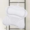 Bath Pillows for Tub | Bath Tub Neck Pillow | Breathable Head and Neck Support Headrest with Suction Cups for Shower Spa Soaking Hotel Bathing Home Apartment view 3