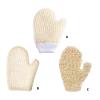 Soft Woven Bath Gloves Natural Exfoliatings Mitts for Skin Type Gentle Body Scrub and Shower Essential Multi Use Body Brush Glove view 3