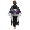 Haigof Bohemian Skull Barber Cape Hair Cutting Cape Salon Apron Adjustable for Men Women 55" X 66" view 4