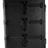 4 in 1 Aluminum Rolling Makeup Case,Professional Cosmetic Train Cases,Portable Makeups Organizer Suitcase,Cosmetic Makeup Case Tattoo Box,with Wheels,for Nail Tech Hairstylist Barber (Black-D) view 4