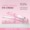 Easilydays Sakura Under Eye Cream with Caffeine, Eye Serum with 360 Roller Massage Ball, Firming, Hydrating, Moisturizing for Puffy, Fine Lines, Dark Circles and Wrinkles, Under Serum for Women & Men view 2