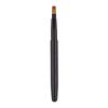 1PC Fiber Bristle Retractable Lip Brush With Cap, Single-Head Flat-Tip Lipstick Brush, For Precise Lipstick/Lip Gloss Application, Portable For Home, Travel, Makeup Bags view 1
