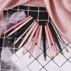 1PC Fiber Bristle Retractable Lip Brush With Cap, Single-Head Flat-Tip Lipstick Brush, For Precise Lipstick/Lip Gloss Application, Portable For Home, Travel, Makeup Bags view 2