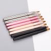 1PC Fiber Bristle Retractable Lip Brush With Cap, Single-Head Flat-Tip Lipstick Brush, For Precise Lipstick/Lip Gloss Application, Portable For Home, Travel, Makeup Bags view 4