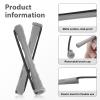 48 Pcs Small Perm Rods Set,Grey Plastic Small Rods for Hair,Women Perm Rod for Short Hair with 6 Hairs Clips,2 Combs 1 Box Permpaper,for Cold Wave Perming and Hairdressing Styling Essential Tools view 4