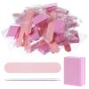 20 Sets Disposable Manicure Kit Individually Package Included Mini Nail File, Mini Nail Buffer, Nails Stick, Nails Tool Kit Manicure Set for Salon Home (80/100 Grit) view 1