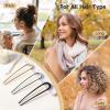 3 PCS French Hair Pins for Women - French Twist and Buns, Elegant Gold Hair Accessories view 4