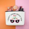 22nd Birthday Gifts for Girls Makeup Bag 22 Year Old Girl Birthday Gifts for Women Daughter Girlfriend Niece Granddaughter Friendship Gift for Friend Sister Bestie BFF Coworker Classmate Cosmetic Bag view 4