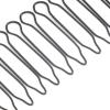 11pcs Bridal Wedding Veil Comb Elastic Metal Wire Hair Clamp Comb for Running Black view 3