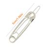 16 Pcs Safety Pin Hair Pin Set - Emo Hair Clips for Women, Goth Accessories for Daily Wear, Parties & Cosplay view 2