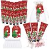 50 Sets Christmas Hand Cream Bulk Santa Snowman Patterns Moisturizing Hand Lotion for Guests Baby Shower, Bridal Shower Thank You Gifts Travel Size, Christmas Party Supplies, Holiday Stocking Stuffers view 1