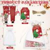 50 Sets Christmas Hand Cream Bulk Santa Snowman Patterns Moisturizing Hand Lotion for Guests Baby Shower, Bridal Shower Thank You Gifts Travel Size, Christmas Party Supplies, Holiday Stocking Stuffers view 2
