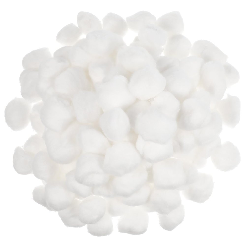 SAFIGLE 400pcs Disposable Cotton Balls for Makeup Removal, Soft and Gentle Cotton Balls, Perfect for Salon and Daily Skincare, White