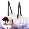 ChuYiElegance Hanging Arm Rest for Massage Table, Armrest Support, Ergonomical Accessory Hanging Arm Rest Shelf for Beauty Salon Bed SPA, White view 2