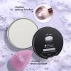 DUcare Makeup Brush Cleaner Shampoo Soap Solid Brush Cleaning Mat Removes Cosmetic Color Brush Cleaner Pad for Cleaning Makeup Sponges Brushes view 3