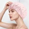 Shower Caps For Women Reusable Waterproof Keeping Hair Dry When Taking a Bath view 4