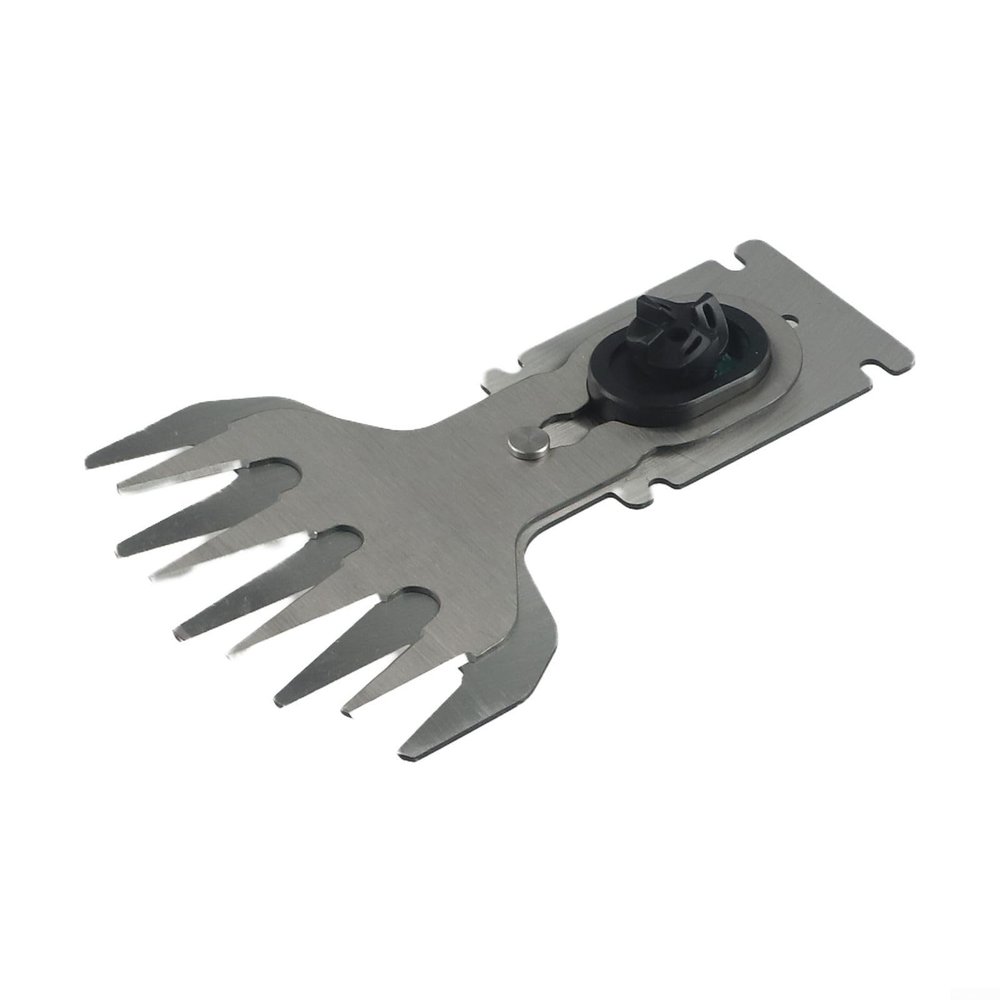 4'' Replacement Shrub Trimmer Blade, Metal Double Blade Design For WG801 For Bush Trimmer Edge Cutting Blade For Pruning Shaping Bushes Hedges Branches