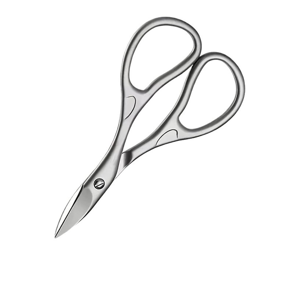 1Pcs Nail Cutter Scissors Eyebrows Eyelash Multi-purpose Curved Blade Pedicure Fingernail Toenail Clipper