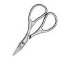 1Pcs Nail Cutter Scissors Eyebrows Eyelash Multi-purpose Curved Blade Pedicure Fingernail Toenail Clipper view 1