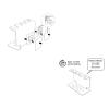 Bothyi Razor Holder Organizer Space Saving Transparent Wall Mounted Easy to Install Razor and Brush Stand Hanger for Bathroom view 2