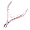 Rose Gold/Pink Nail Cuticle Nipper Clipper Cutter Scissor Trimmer Cuticle Dead Skin Remover Pedicure Nail Art Tool for view 1