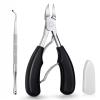 Nail Clippers Ingrown Toenail Podiatry Correction Nippers Cuticle Cutters Cut Paronychia Pedicure Hand Foot Care Tool(Black 2pcs) view 1