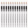 12PCS White Waterproof Inner Eyeliner, Eyebrow Pencil for Women Multi-Use Cream Pen with Sharpener for Liner, Shadow,Matte Quick Dry Eye Pencils, Smudge Proof, Delineador de ojos view 1