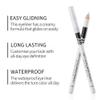 12PCS White Waterproof Inner Eyeliner, Eyebrow Pencil for Women Multi-Use Cream Pen with Sharpener for Liner, Shadow,Matte Quick Dry Eye Pencils, Smudge Proof, Delineador de ojos view 3