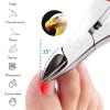 Nail Clippers for Thick Nails and Ingrown Toenails Curved Blade for Men and Women Pedicure Tool(Black) view 4
