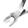 Stainless Steel Nail Cutter Scissor Nippers Function Cuticle Pusher Remover Nail Art Care Tool Kit(Black) view 3