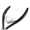 Stainless Steel Nail Cutter Scissor Nippers Function Cuticle Pusher Remover Nail Art Care Tool Kit(Black) view 4