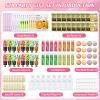 128 PCS Spa Party Supplies for Women, Spa Kit Include Lip Balm,Facial Masks, Hand Cream, Under Eye Patches, Compressed Towel, Foot Bath Bombs, Ideal for Gift Giving,sleepover party supplies for girls view 2