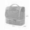 Travel toiletries Bag for Men and Women Dry and Wet Separation Makeup Bag Large Capacity Portable Travel Storage Bag view 2