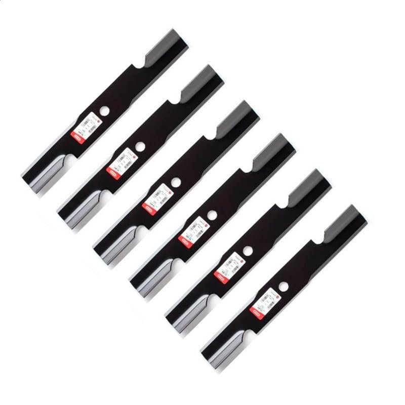 FACHOY 6PK Oregon 92-209 High Lift Blades for 60" Compatible with Exmark 103-6398 103-6383 103-6393 103-6393-S, 103-6398-S, 103-6403, 103-6403-S, 116-5174, 116-5174-S, 116-8181, 116-8181-S, 116-8196