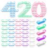 IANFAN 420 Pcs Handle Grip Nail Brush Bulk, 5 Colors Nail Scrub Brush for Toes and Nails Cleaner, Nails Brushes for Cleaning Fingernails, Pedicure Scrubbing Tool for Men and Women Cleaning view 1