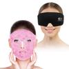 Bundle of CONBELLA Cold Face Eye Masks Ice Face Mask Hot Cold Compress and Cooling Eye Mask for Puffy Eyes, Gel Eye Mask, Cold Compress for Puffiness, Migraines, Headache, Dark Circles, Reusable view 1
