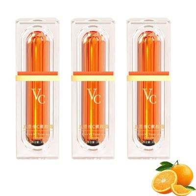 Japanese Vitamin C Makeup Tone up Cream, Five Vitamin C Natural Makeup Cream, Natural-Looking Finish, Lightweight Long Lasting, Portable and Easy to Use, For Various of Skin (3Pcs)