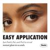 Fazit Makeup Patches - Onyx Wing Eyes - Glow Up Make-Up Patches - Cute Glitter Makeup Accessories For Women - Cosmetic Glitter For Face view 3
