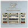 ZBJDX Wall Mounted Shelf, Metal Essential Oil Organizer, Perfume Storage Rack, Multifunctional Hanging Salon Nail Shop Organizer,Gold view 1