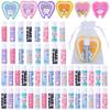 48 Pcs Dentist Gifts Include Lip Balm Thank You Tag Organza Bag Dental Gift for Dental Hygienist Dental Assistant Nurse Suitable Birthday Christmas Thanksgiving Gifts view 1