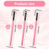 6pcs Angled Fine Eyeliner Brush Ultra Thin Precision Slanted Flat Eyeliner Makeup Brushes Set Flat Eyebrow Tint Brush Eye Makeup Tool Beauty Cosmetic Tool view 2