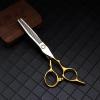 Hair Cutting Scissors, 6 Inch Barber Salon Japan 9Cr Hairdressing Cutting Scissor Professional 25-30% Thinning Scissors Cutting Haircut Shears Set view 4