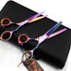 5.5 Inch Sharp Hair Cutting Scissors Set - Professional Barber Kit with Thinning Shears view 2