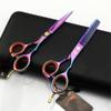 5.5 Inch Sharp Hair Cutting Scissors Set - Professional Barber Kit with Thinning Shears view 3